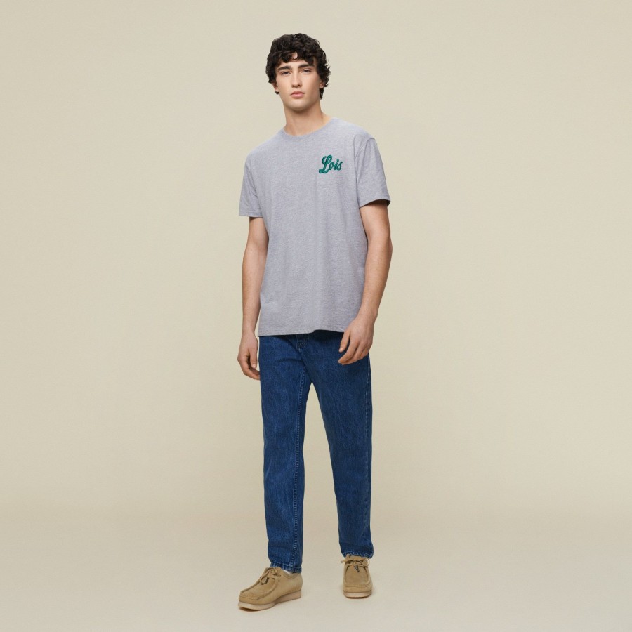 Jeans | LOIS Bruno-L Jackson Shadow - Relaxed Tapered Fit Medium Blue