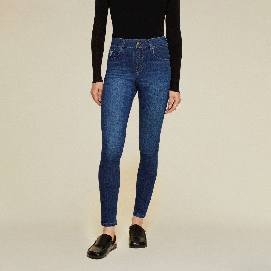 Jeans | LOIS Celia Marconi Mist - High Rise Skinny Dark Blue