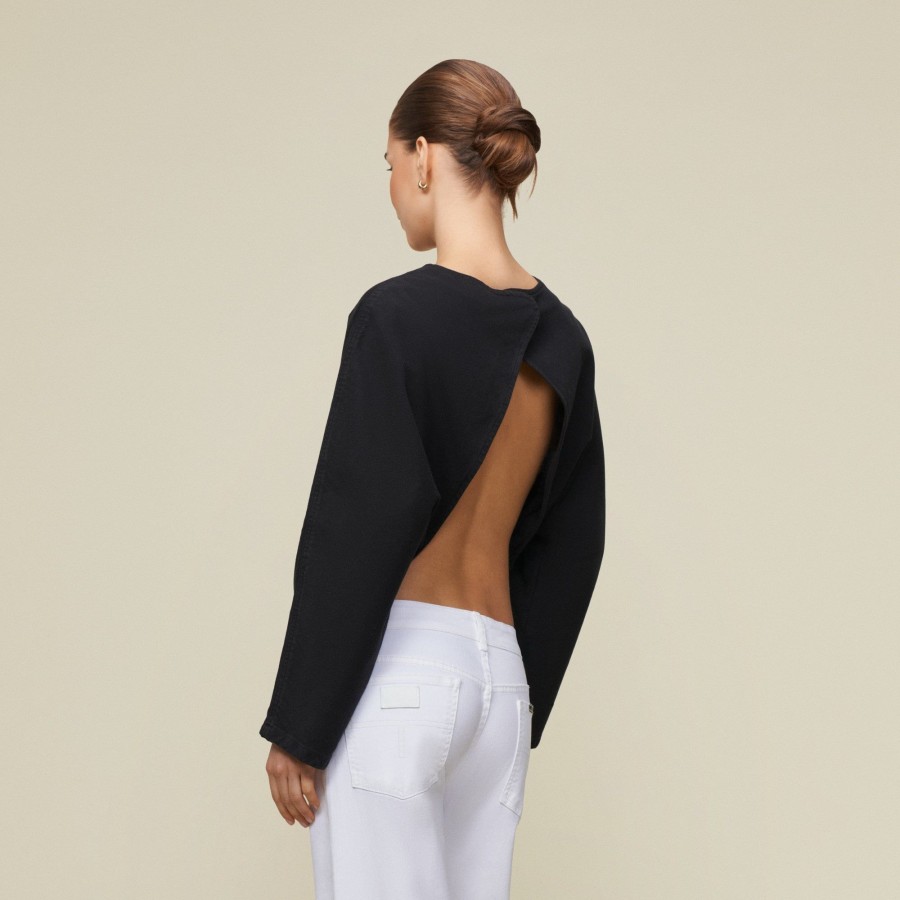 Shirts | LOIS Lucy Otawa Bolero Shirt Black