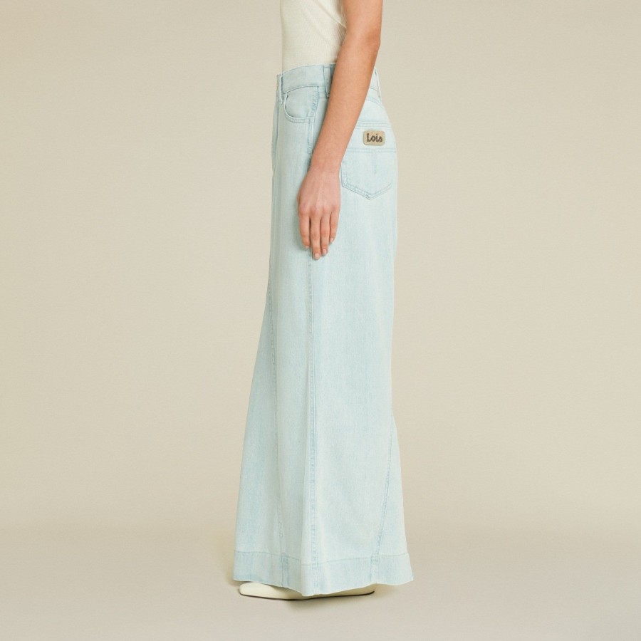 Jeans | LOIS Onda Soft Amazon Radiant - Long Skirt Light Blue