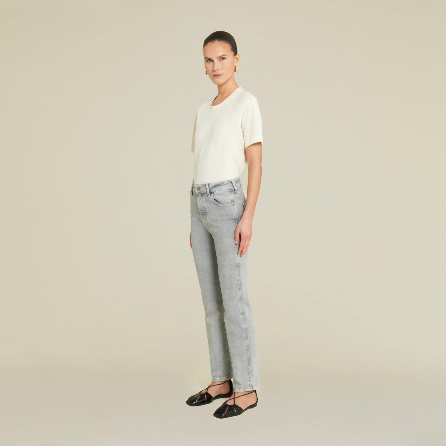 Jeans | LOIS Malena F Caspar Ember High Rise Straight Grey