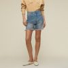 Jeans | LOIS Maya Short Oregon Clay - High Rise Short Light Blue