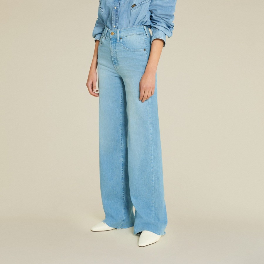 Jeans | LOIS Rosa Edge Hypersoft Valencia - High Rise Wide Leg Light Blue