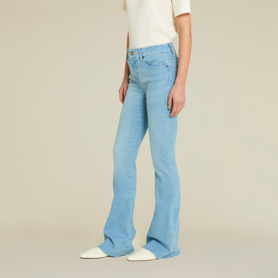 Jeans | LOIS Raval Edge Hypersoft Valencia - High Rise Flare Light Blue