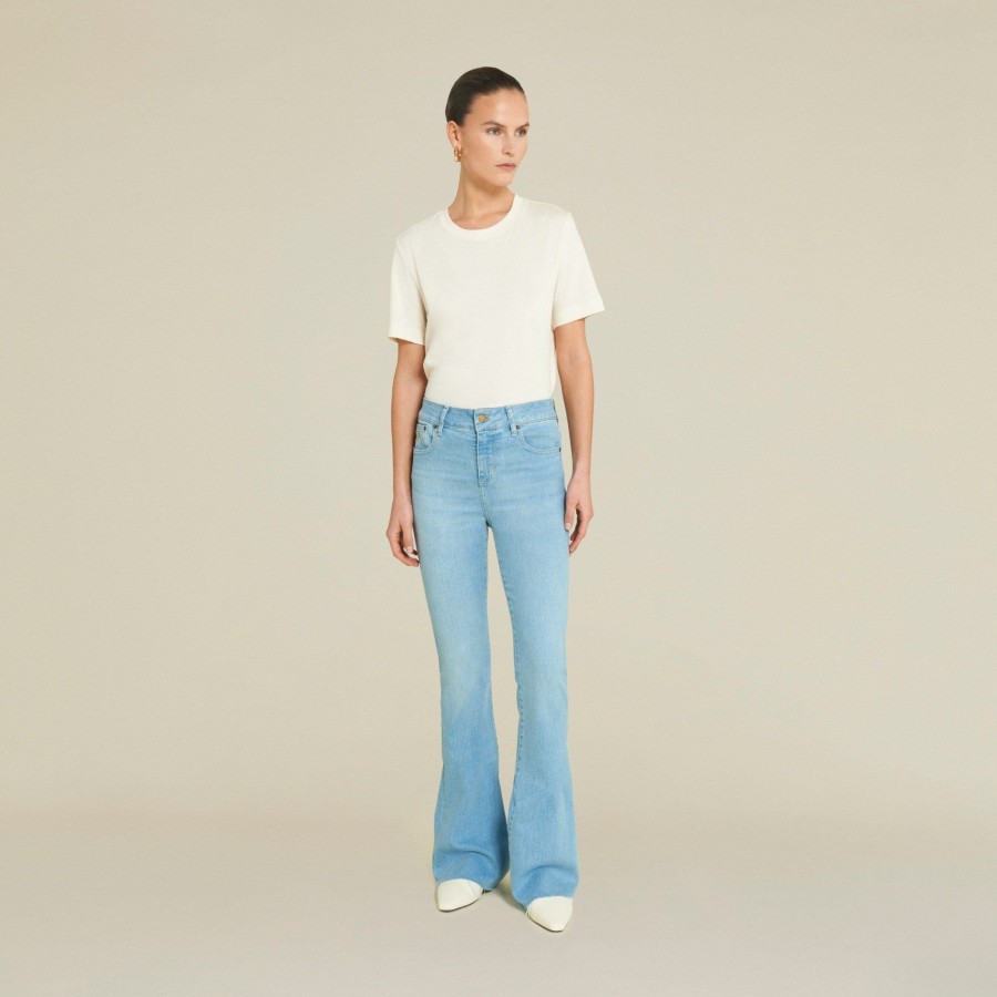 Jeans | LOIS Raval Edge Hypersoft Valencia - High Rise Flare Light Blue