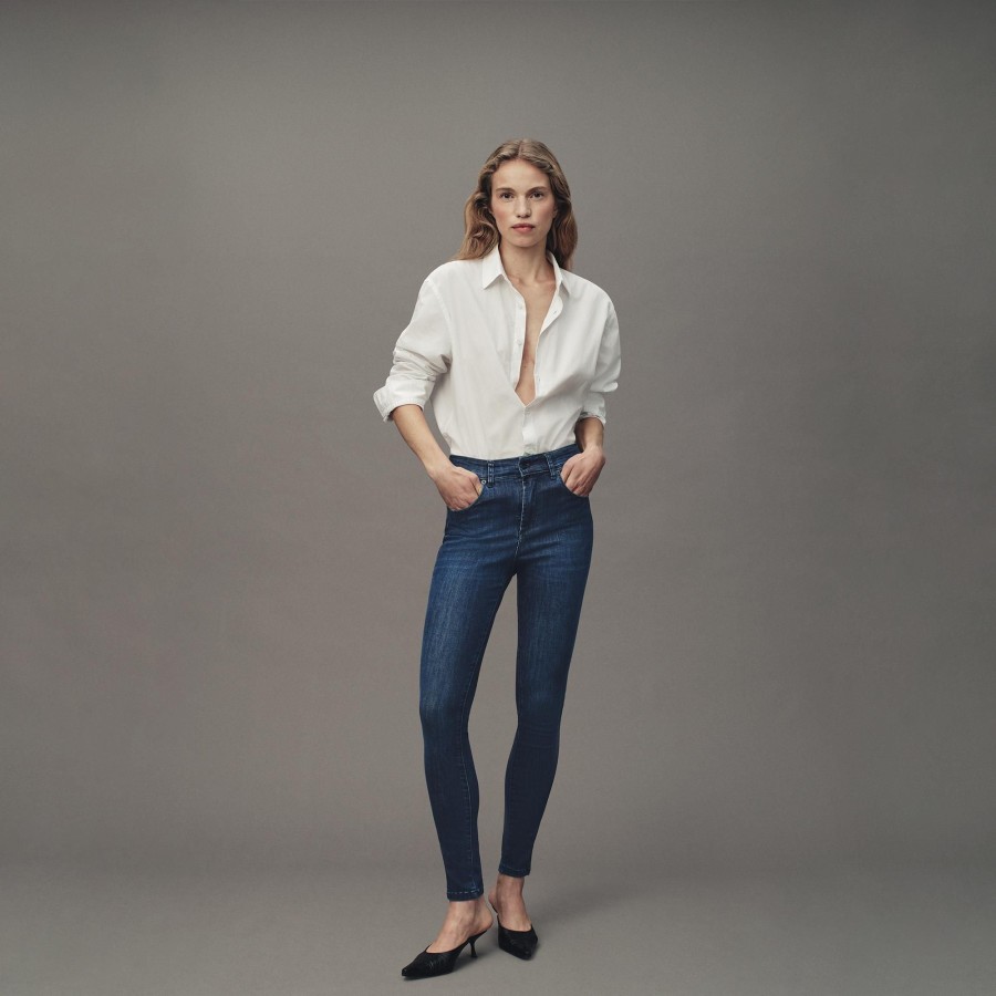 Jeans | LOIS Celia Leia Beat - High Rise Skinny Dark Blue