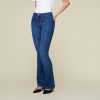 Jeans | LOIS Raval-16 Leia Teal - High Rise Flare Medium Blue