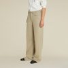 Trousers | LOIS Skater Loose-Z Linen Colour - Low Rise Wide Leg