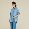 Shirts | LOIS Bandido Tami Bleach - Oversized Shirt Medium Blue