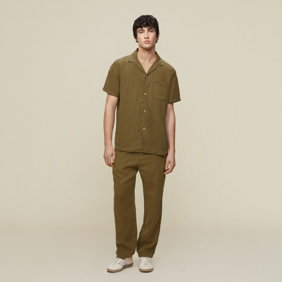 Trousers | LOIS Unico Linen Ink - Classic Chino