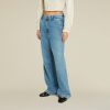 Jeans | LOIS Gloria Soft Amazon Stone - Mid Rise Wide Fit Medium Blue