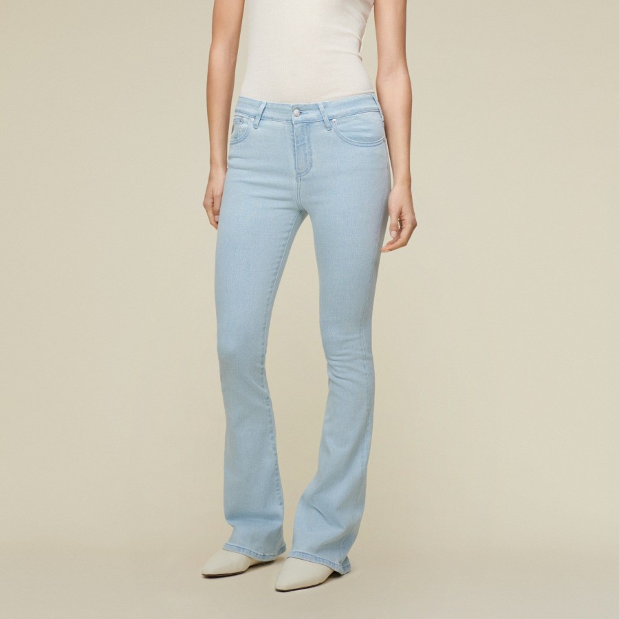 Jeans | LOIS Raval 16 Denver Summer - High Rise Flare Light Blue