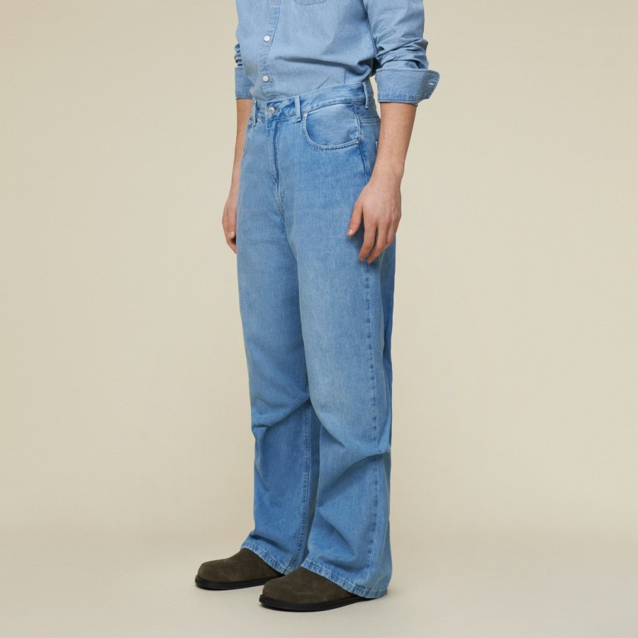 Jeans | LOIS Saoko L Jack Nueve Bleach - Wide Leg Light Blue