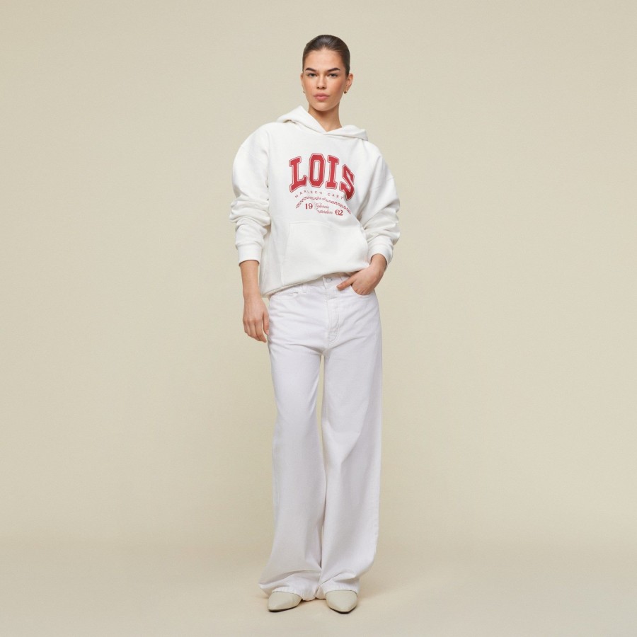 Sweaters | LOIS Mae Lois Classic - Hoodie White